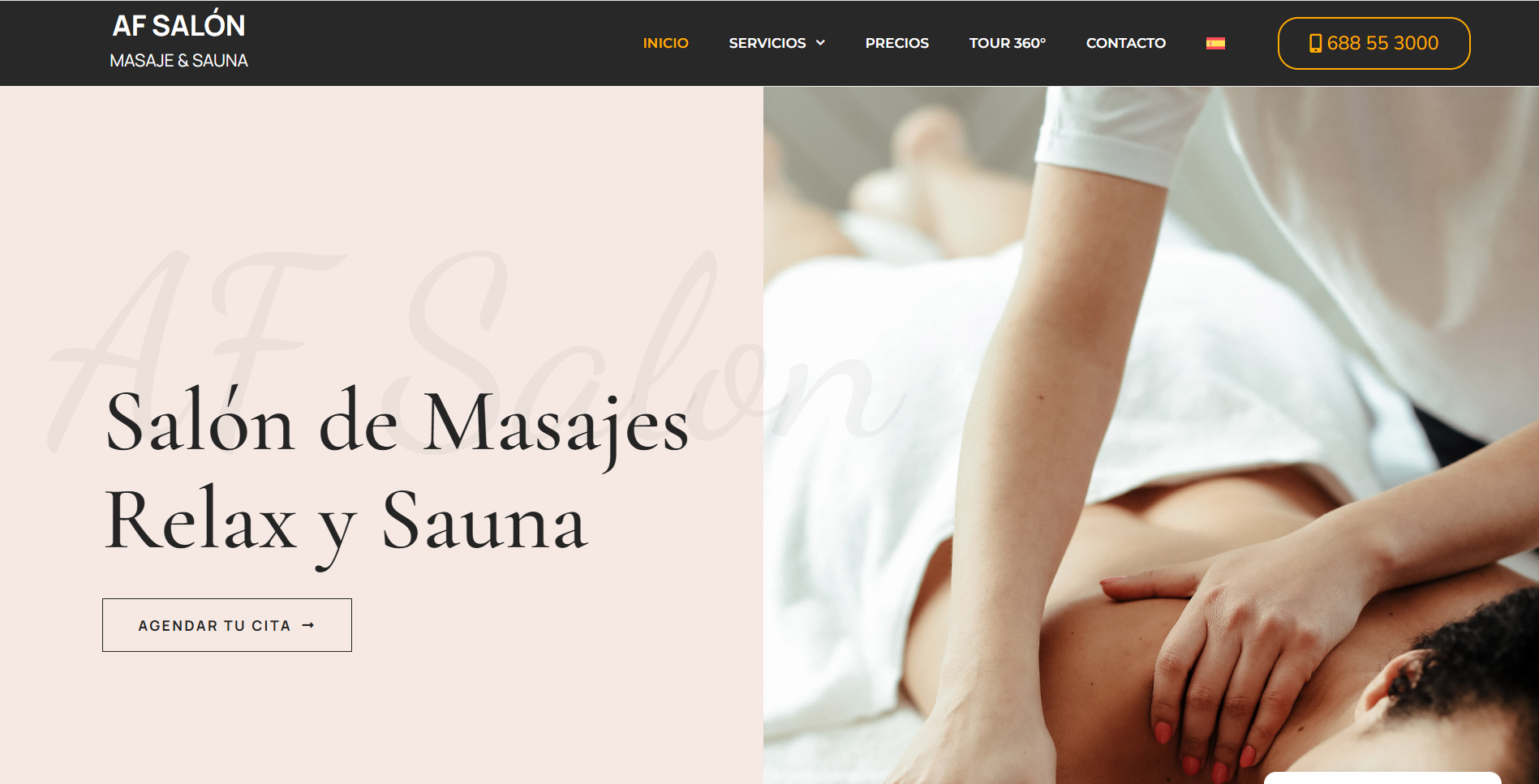 Previsualización AF Salon Massages