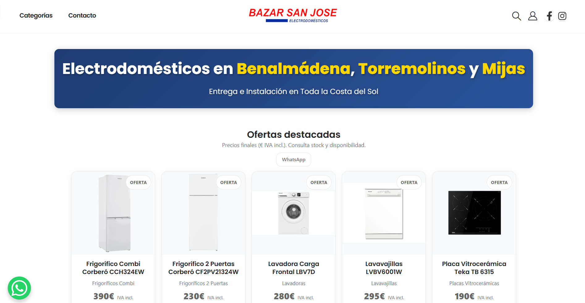 Previsualización Bazar San José Arroyo