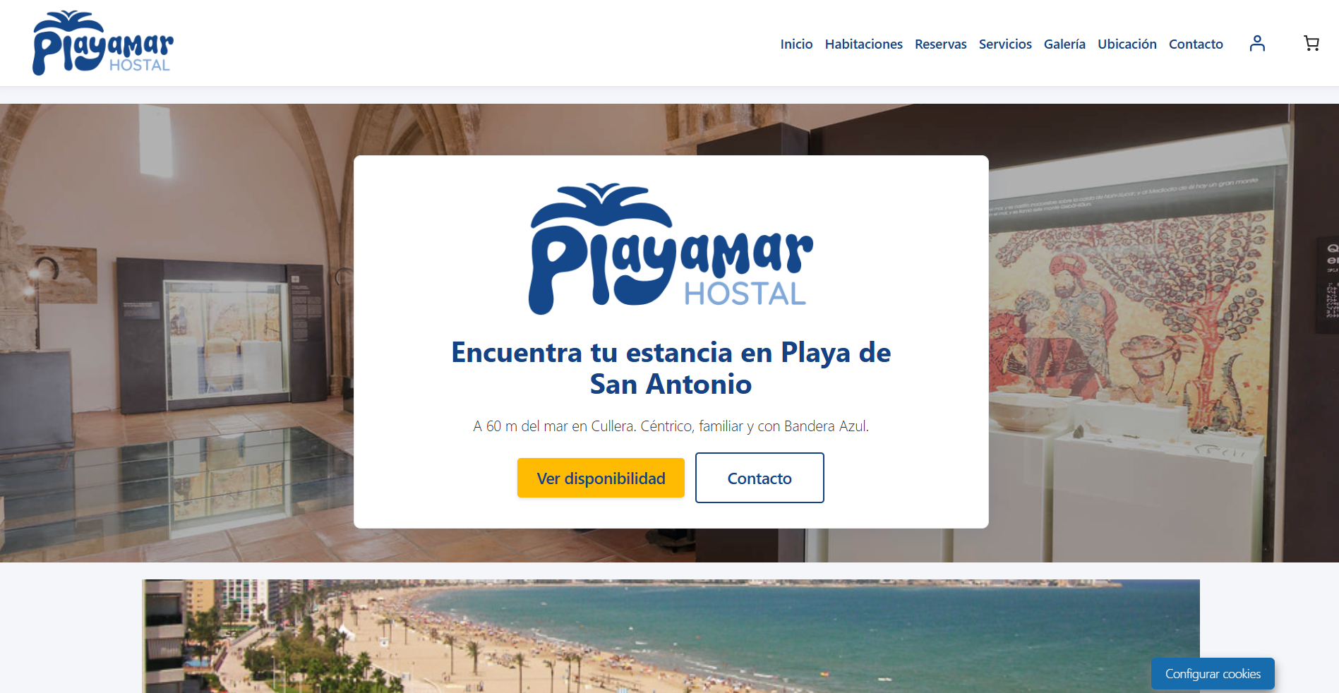 Previsualización Hostal Playamar